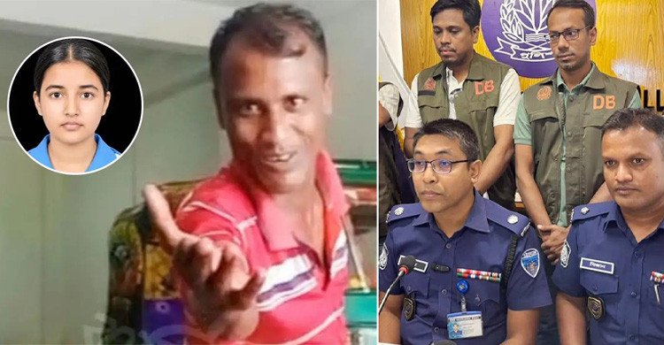 তাজমিনকে ধর্ষণের পর শ্বাসরোধে হত্যা করেন অটোরিকশাচালক সুমন: পুলিশ